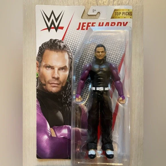 WWE Series Top Picks 2018 Mattel Wrestling Figure Jeff Hardy Great Gift  Idea AEW